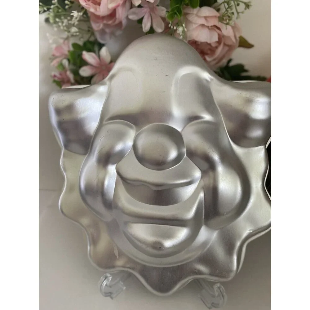 Wilton‎ 1974 Clown Face Cake Pan #502-275 Cake Mold Form Vintage 12